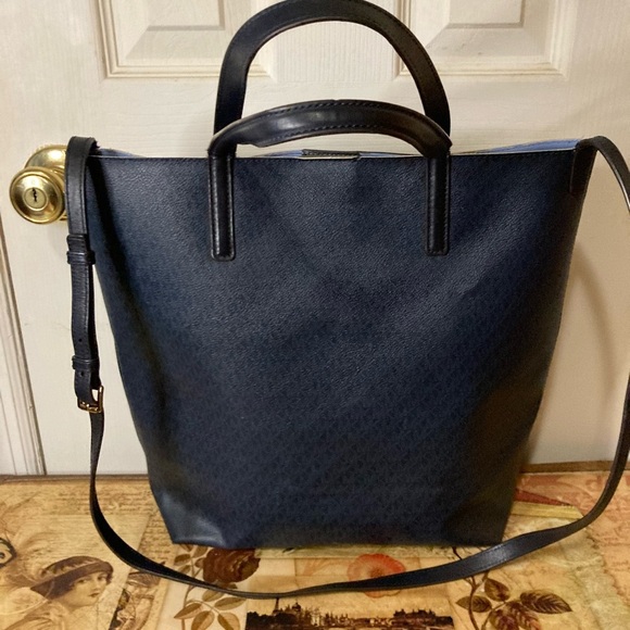 MICHAEL KORS CASSIE NAVY canvas tote - Picture 6 of 7